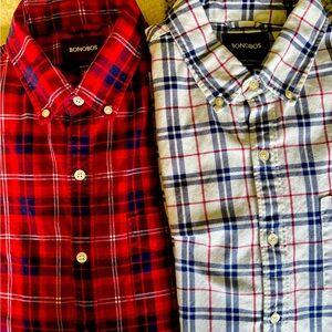 2 for 1 Bonobos Button Down Large Slim Fit Shirts